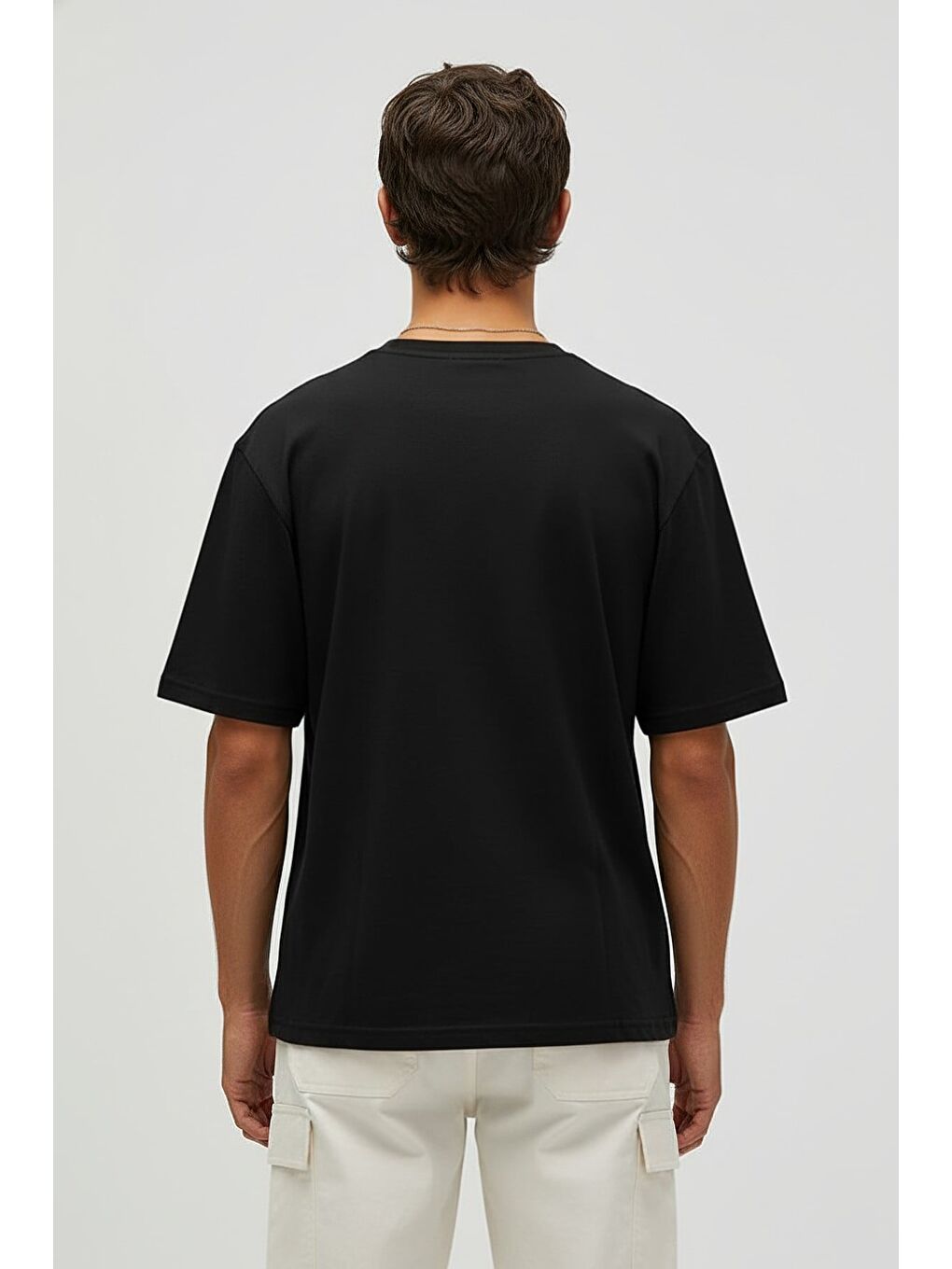 Muscle Mat Siyah Erkek Baskılı Tişört-3