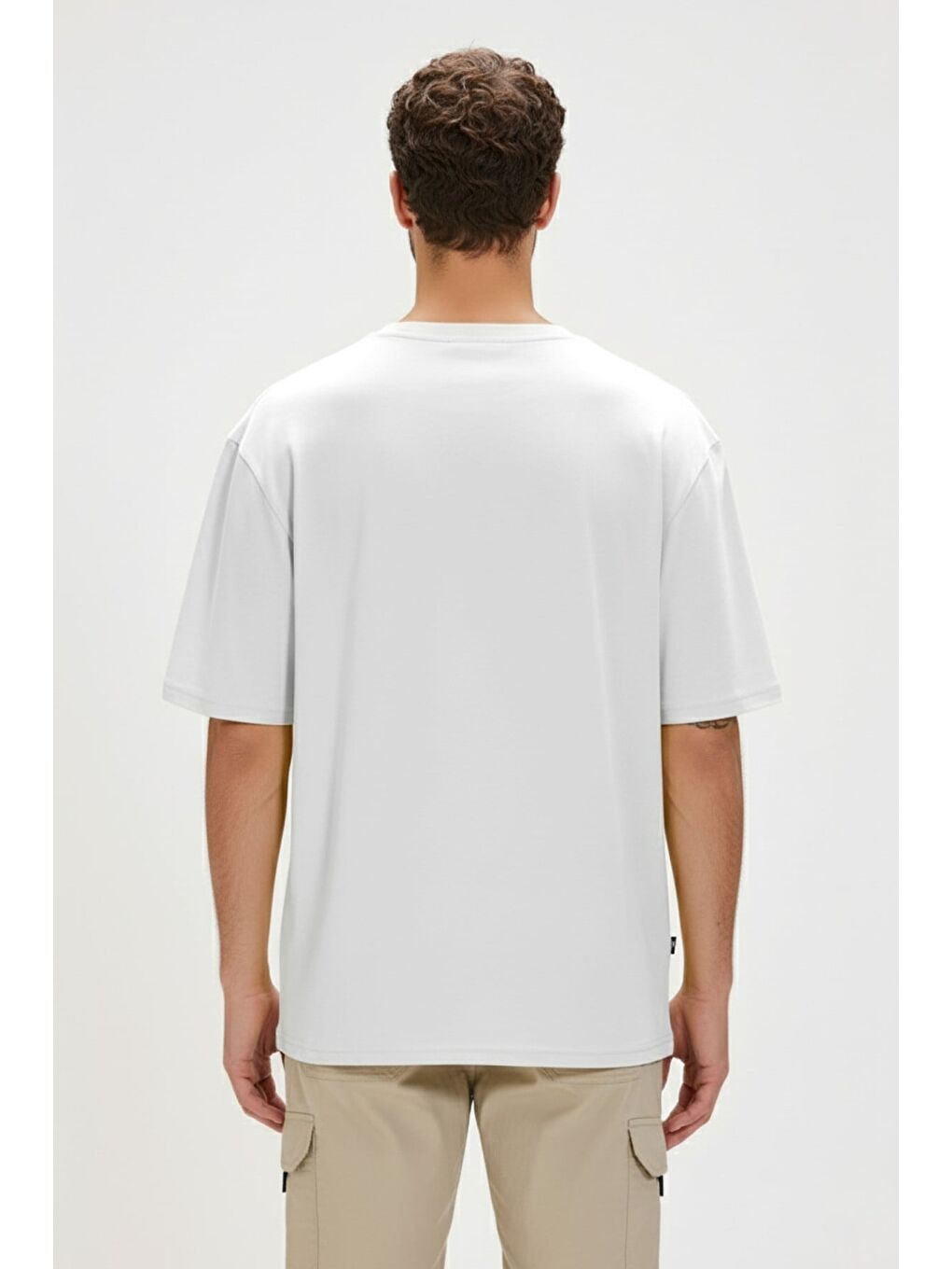 Tıme To Beyaz Erkek Baskılı Tişört-2