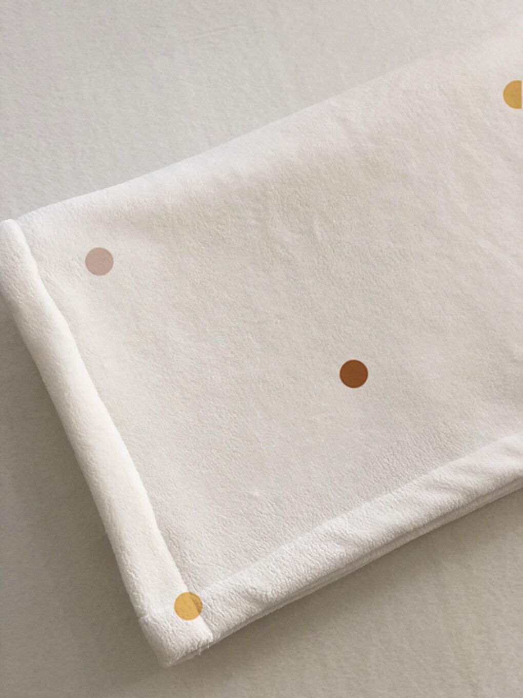 Karışık Desenli Soft Baskılı Tek Kişilik 150x220 Cm Battaniye - Beyaz-3