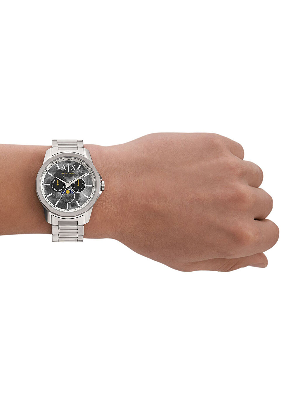 Gri AX1736 Erkek Kol Saati-3