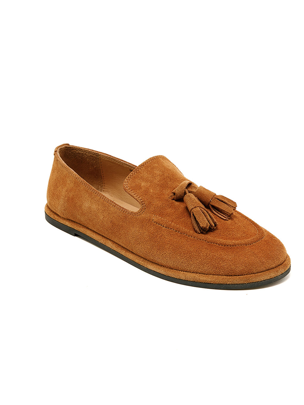 Kahverengi Kadın Oxford ( Klasik) RC-25Y-093-R1316 Taba Süet-1