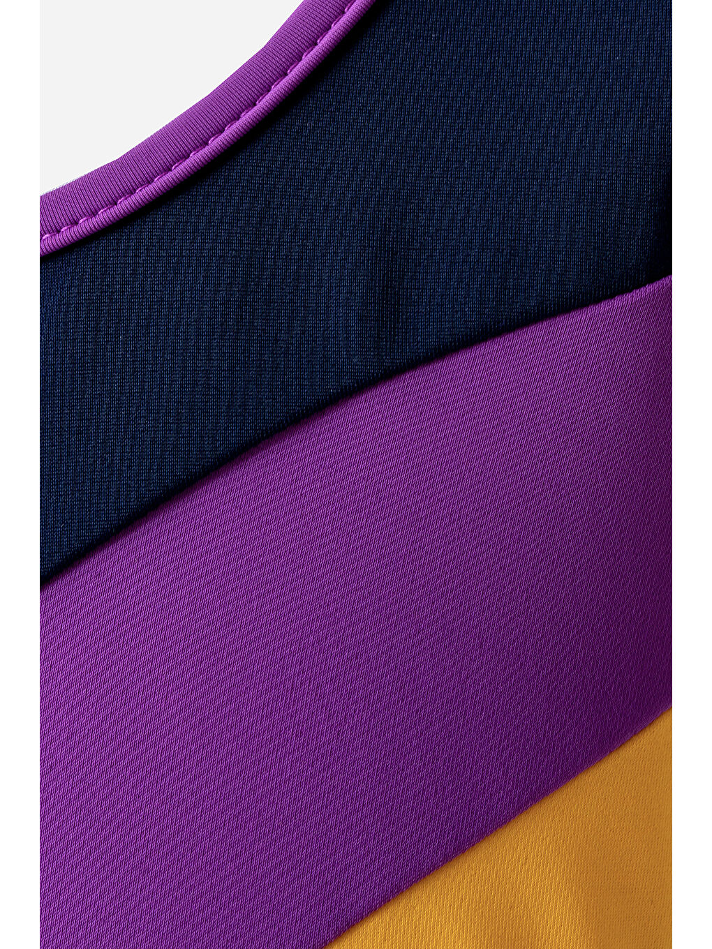 UV Korumalı Sıfır Kollu Şortlu Tulum Kız Çocuk Yüzücü Mayo 5245 Lacivert-1