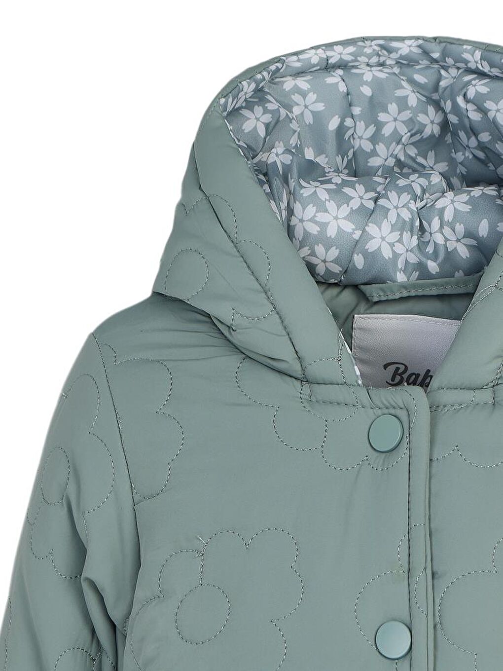 Baby Çiçek Kapitone 6-18 Ay Mont - Yeşil 18-24 Ay-3