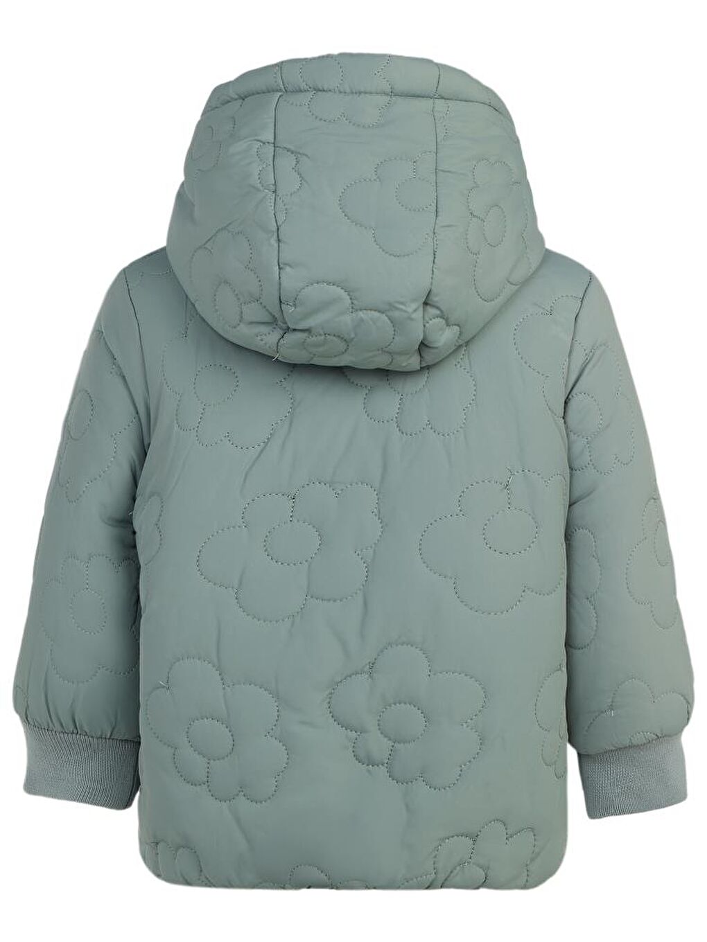 Baby Çiçek Kapitone 6-18 Ay Mont - Yeşil 18-24 Ay-4
