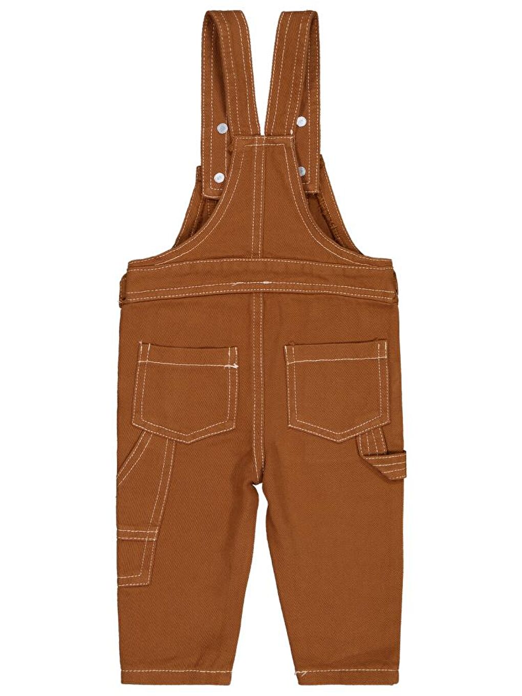 Baby Arlo Overalls 6-18 Ay Salopet - Kahverengi 12-18 Ay-1