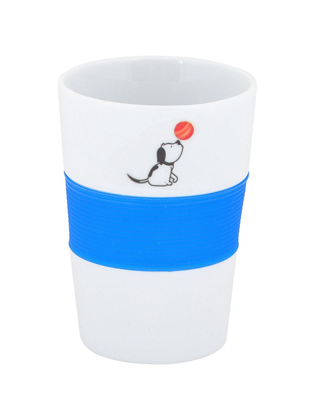 Biggdesign Karışık Dogs Seramik Kupa Mug Silikon Bantlı - 1