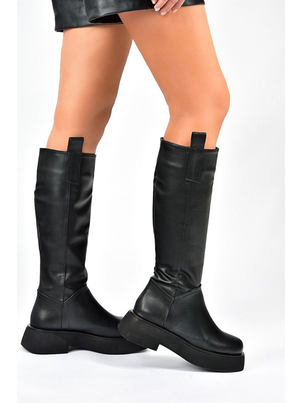 L6101304 Siyah Kadın Çizme-3