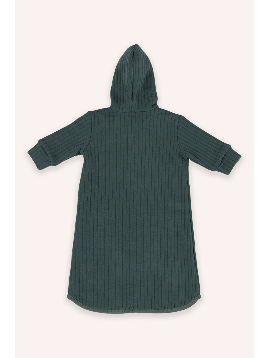 Yeşil Kız Çocuk Fermuarlı Tulum Baskılı-2