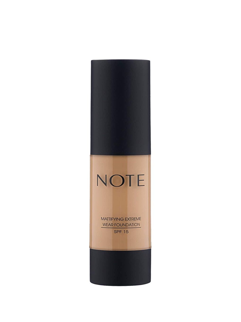 Note Cosmetique Bej Mattifying Extreme Wear 04 Sand Mat Bitişli SPF 15 Kapatıcı Fondöten