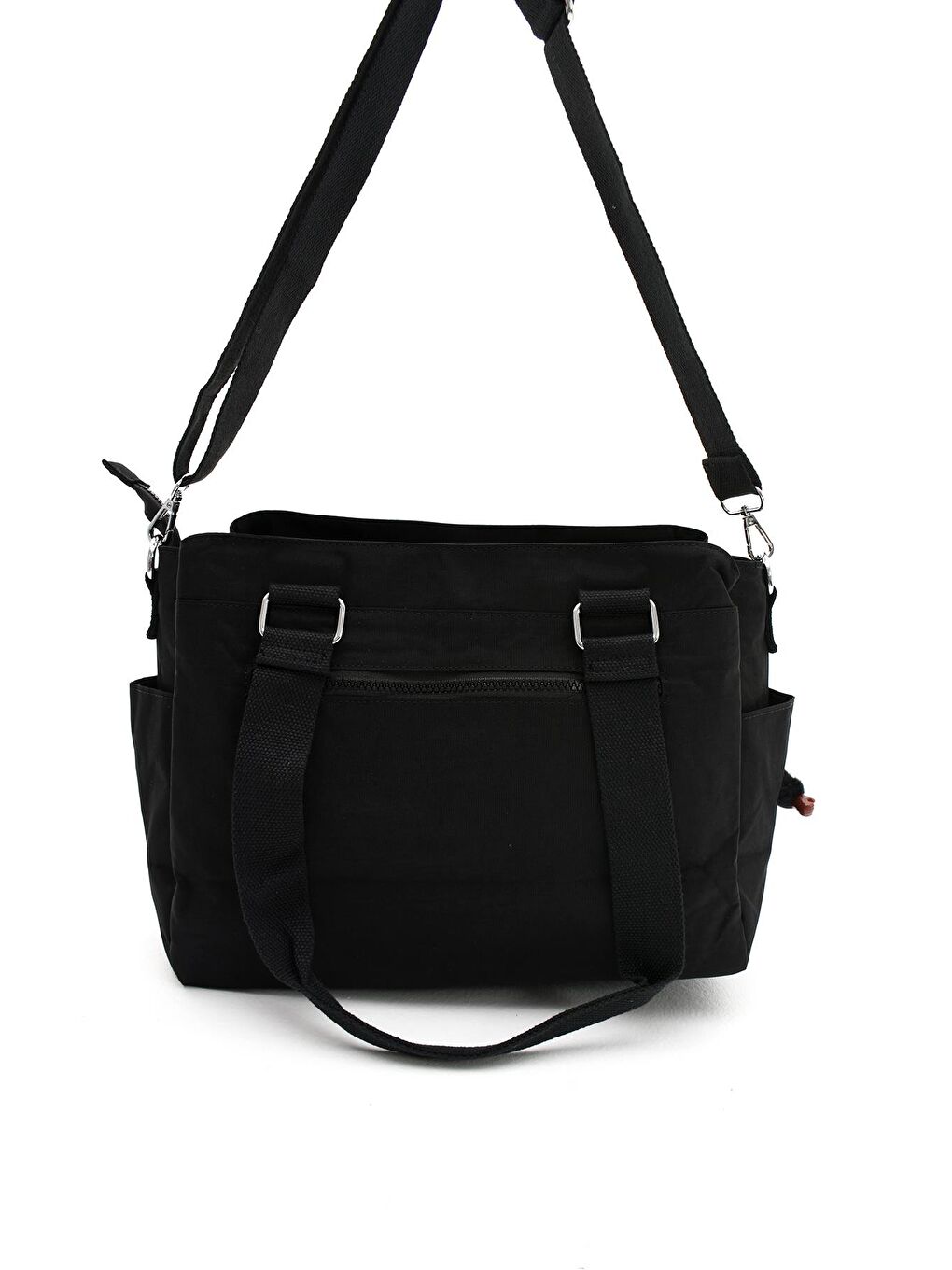 Siyah Montello Çok Bölmeli Fonksiyonel Omuz ve Postacı Çantası BP-4858O-1