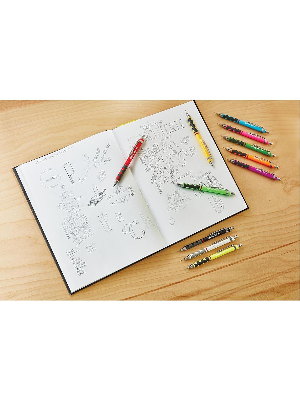 Tikky Versatil Kalem Uçlu Kalem 1.0 Bordo-1