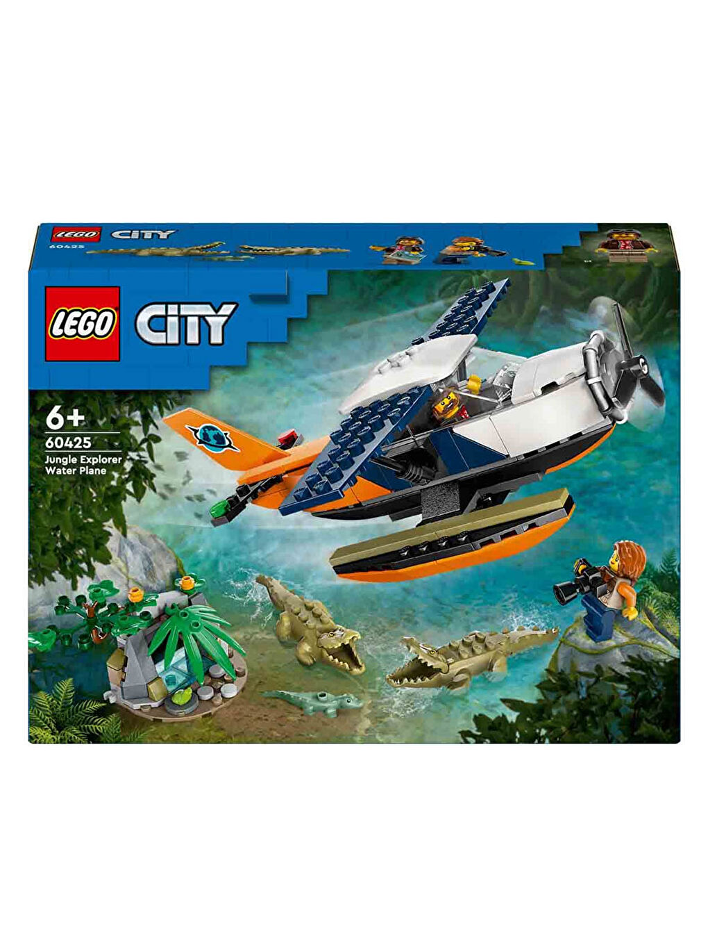 Lego City Orman Kaşifinin Deniz Uçağı Oyuncak Seti 60425 - 1