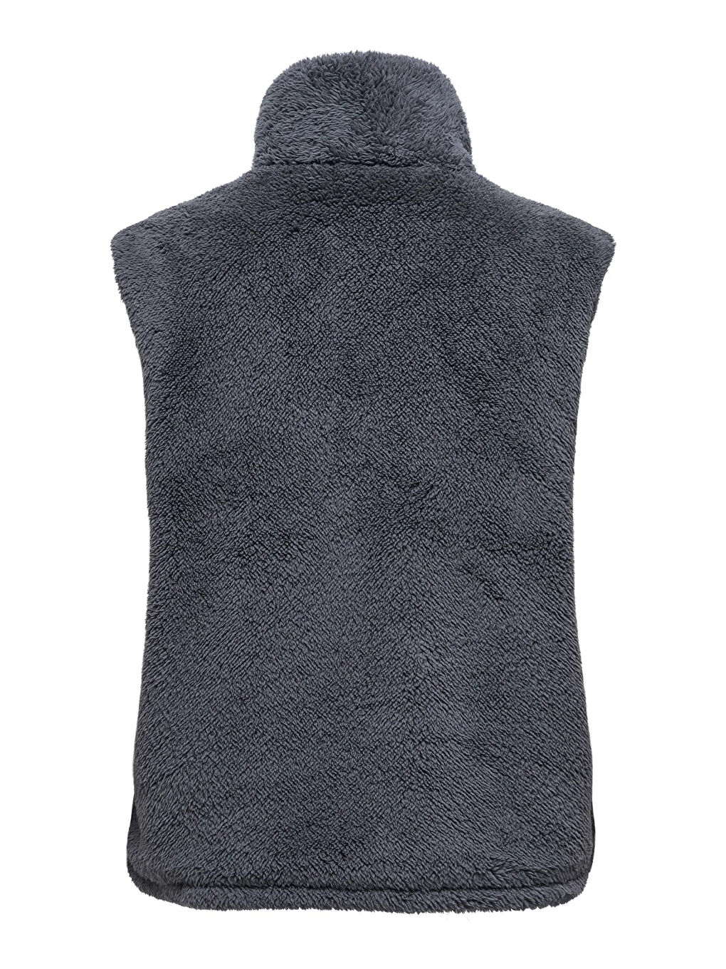 Antrasit Onlbari Regular Fit Dik Yaka Cepli Pelüş Yelek 15358902-6