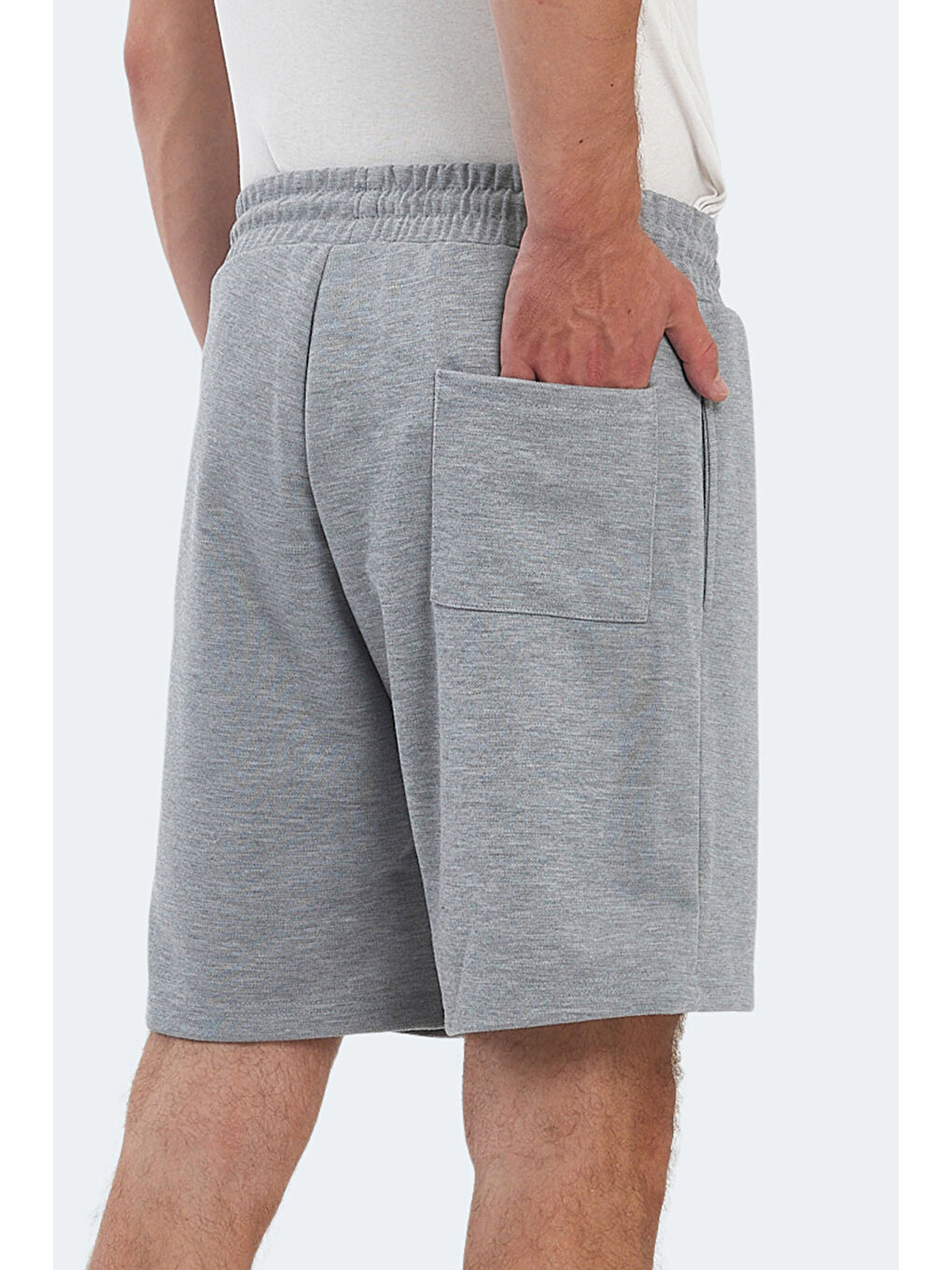 Karışık VIRTUALLY 2 li Set Erkek Gri -Gül Şort-5