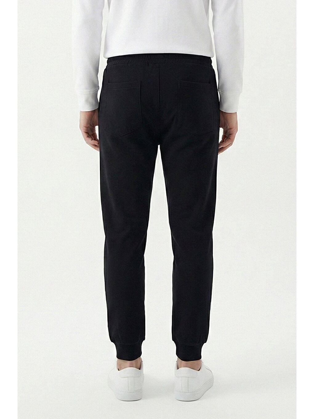 Giotelli Siyah Regular Fit Fermuar Cepli Jogger Eşofman Altı-2