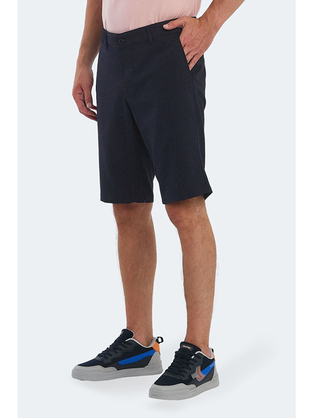 EASILY 2 li Set Erkek Bej - Lacivert Şort-2