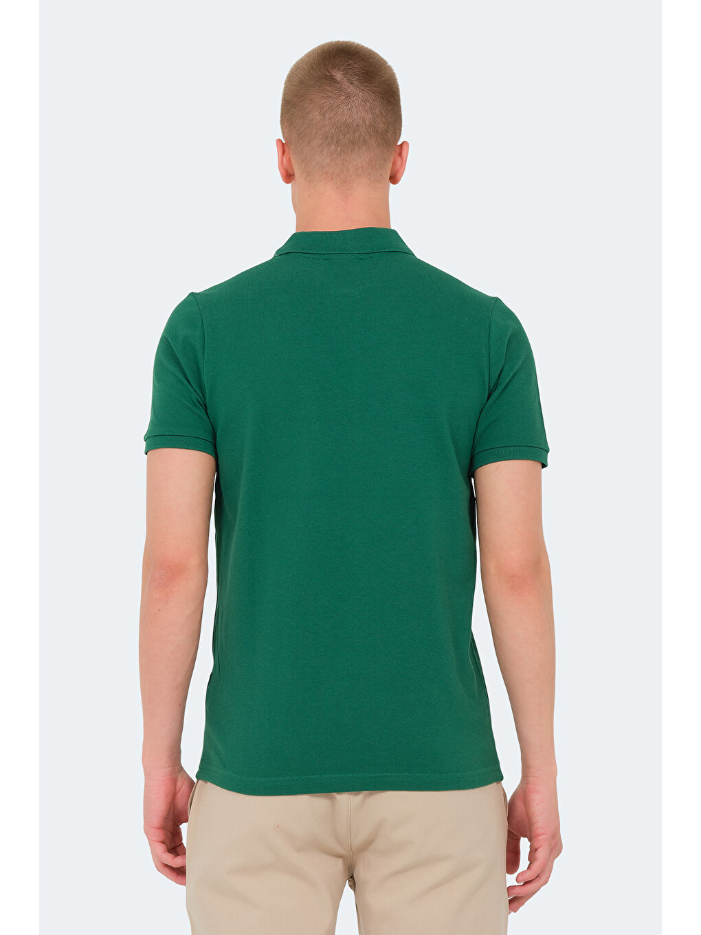 Karışık VALE KTN 3 lü Set Erkek Beyaz - Yeşil - Bordo %100 Pamuk Tişört-6