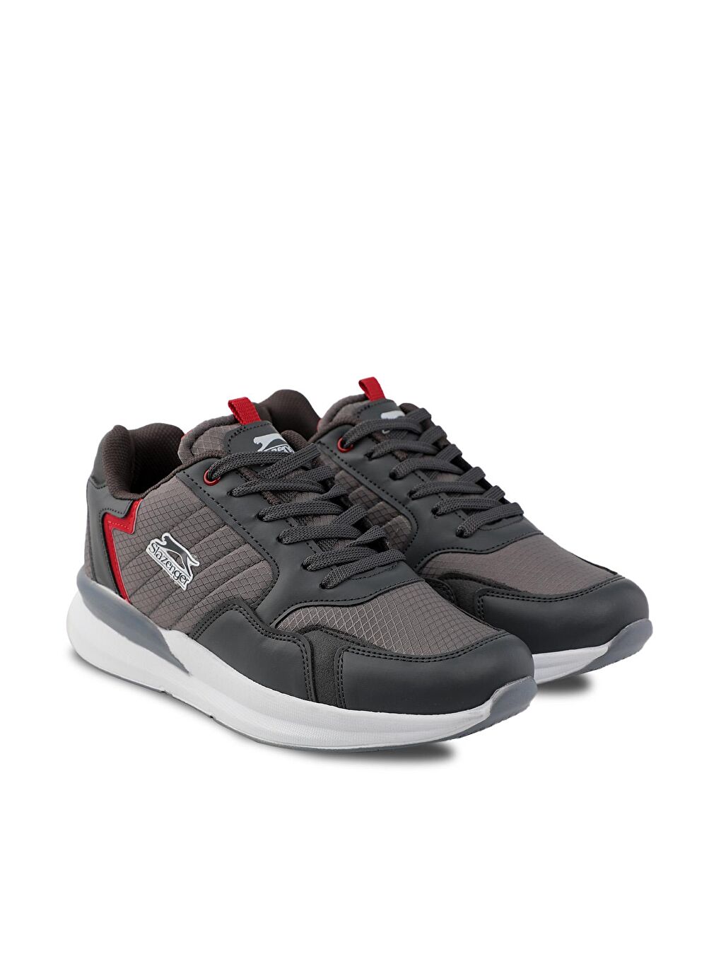 ZURIH NEW I Sneaker Unisex Ayakkabı Koyu Gri / Kırmızı-1