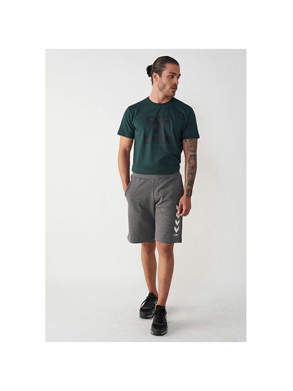 Kens Erkek Gri Şort-1