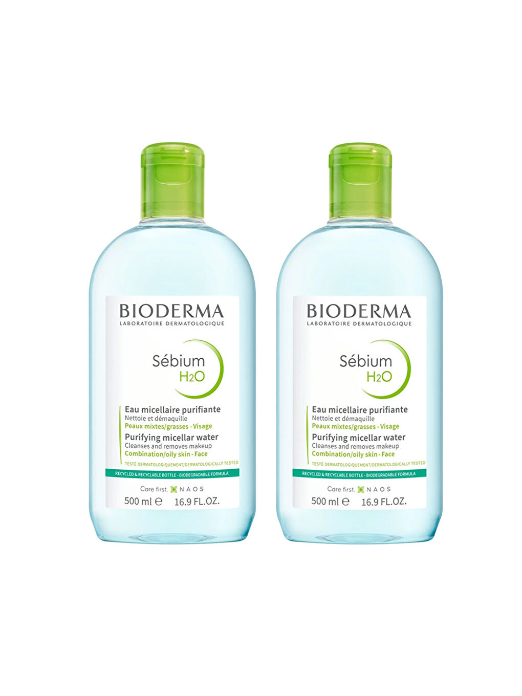 Bioderma Sebium H2O 500ml İkiz Set