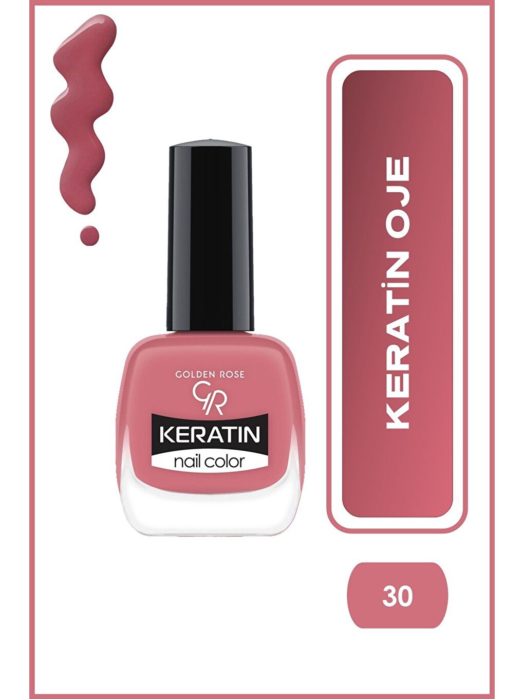 Keratin Nail Color No: 30 - Keratin Oje