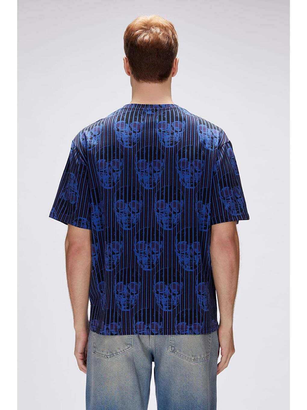 Breet Siyah Erkek Oversize Tişört-4