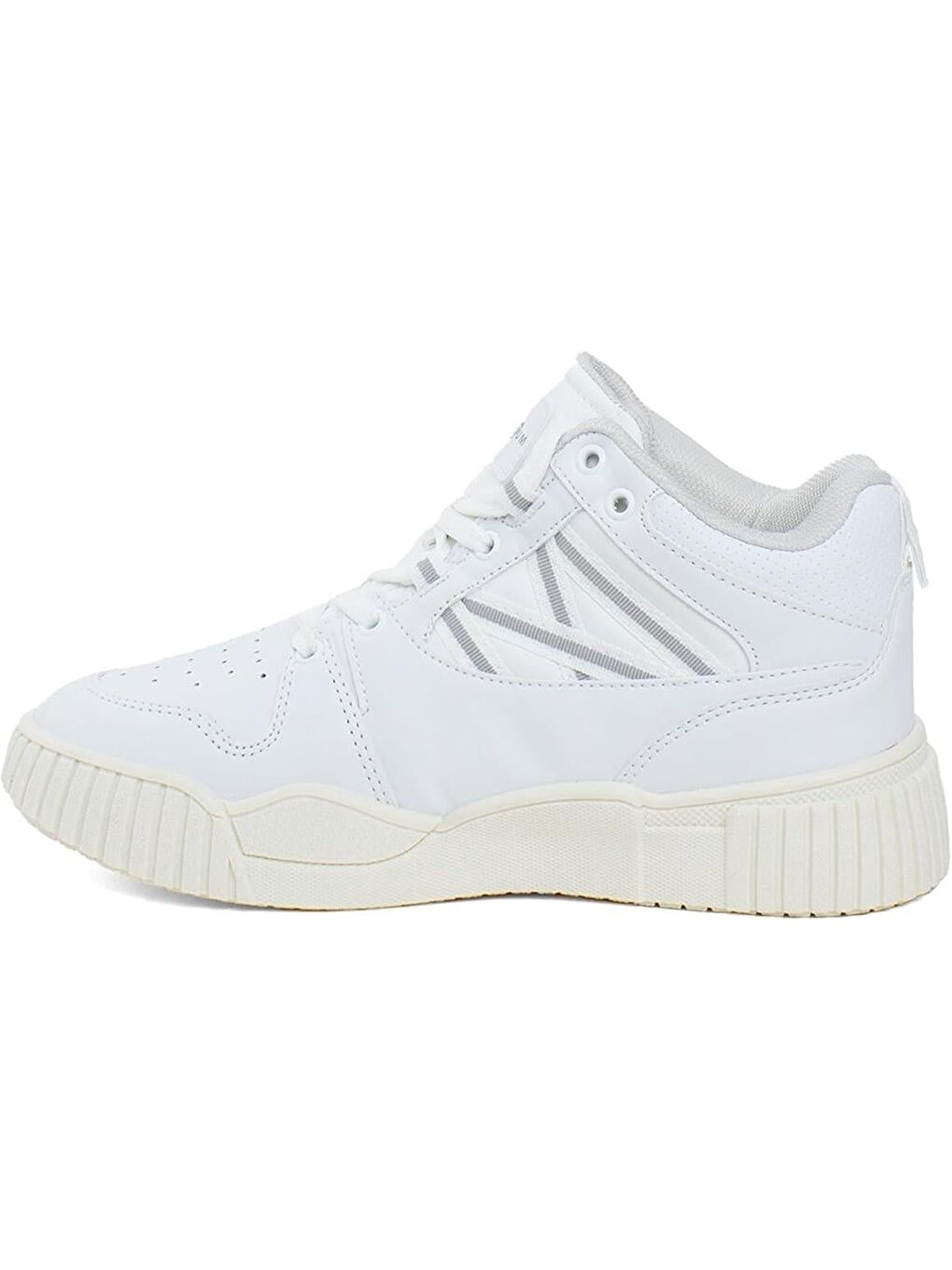 M.P Kadın Sneaker - Beyaz, Bilek Boy - 1