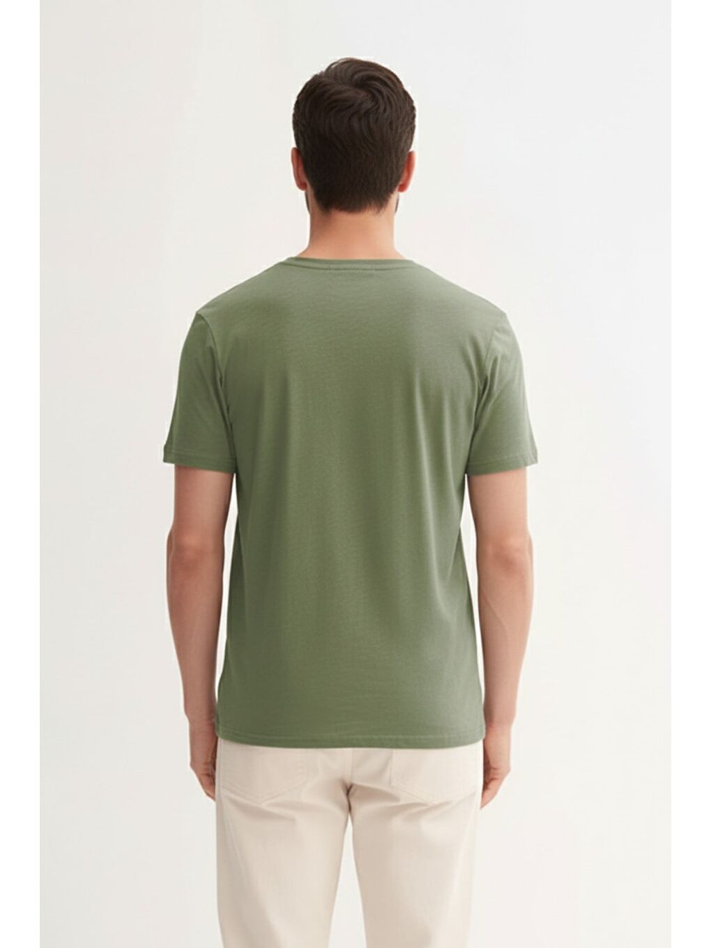 Bad Day Soluk Yeşil Erkek Baskılı Tişört-2