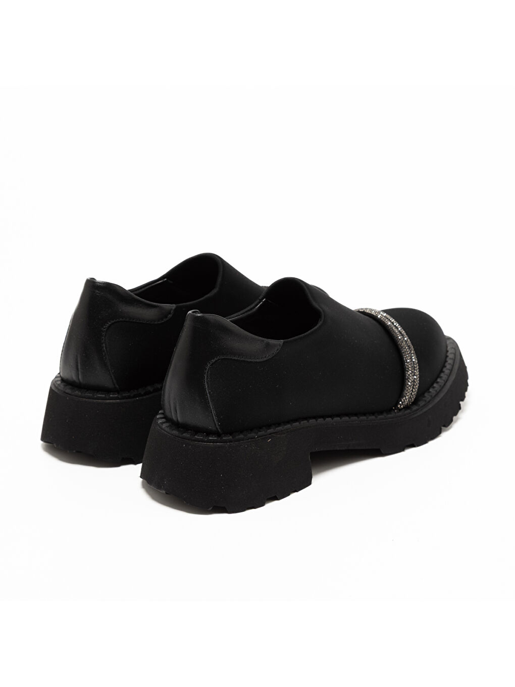 Kadın Oxford ( Klasik) GTN-24570 Siyah Strec-3