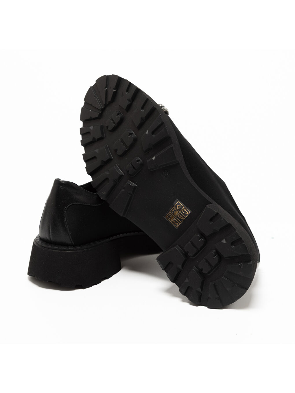 Kadın Oxford ( Klasik) GTN-24570 Siyah Strec-4