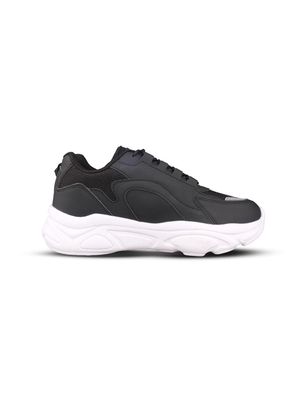 Kadın Yürüyüş Ayakkabısı - Siyah-Beyaz, Konforlu