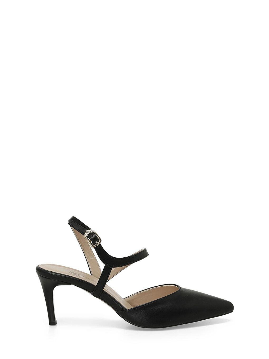 24S-041 4FX Siyah Kadın Topuklu Ayakkabı