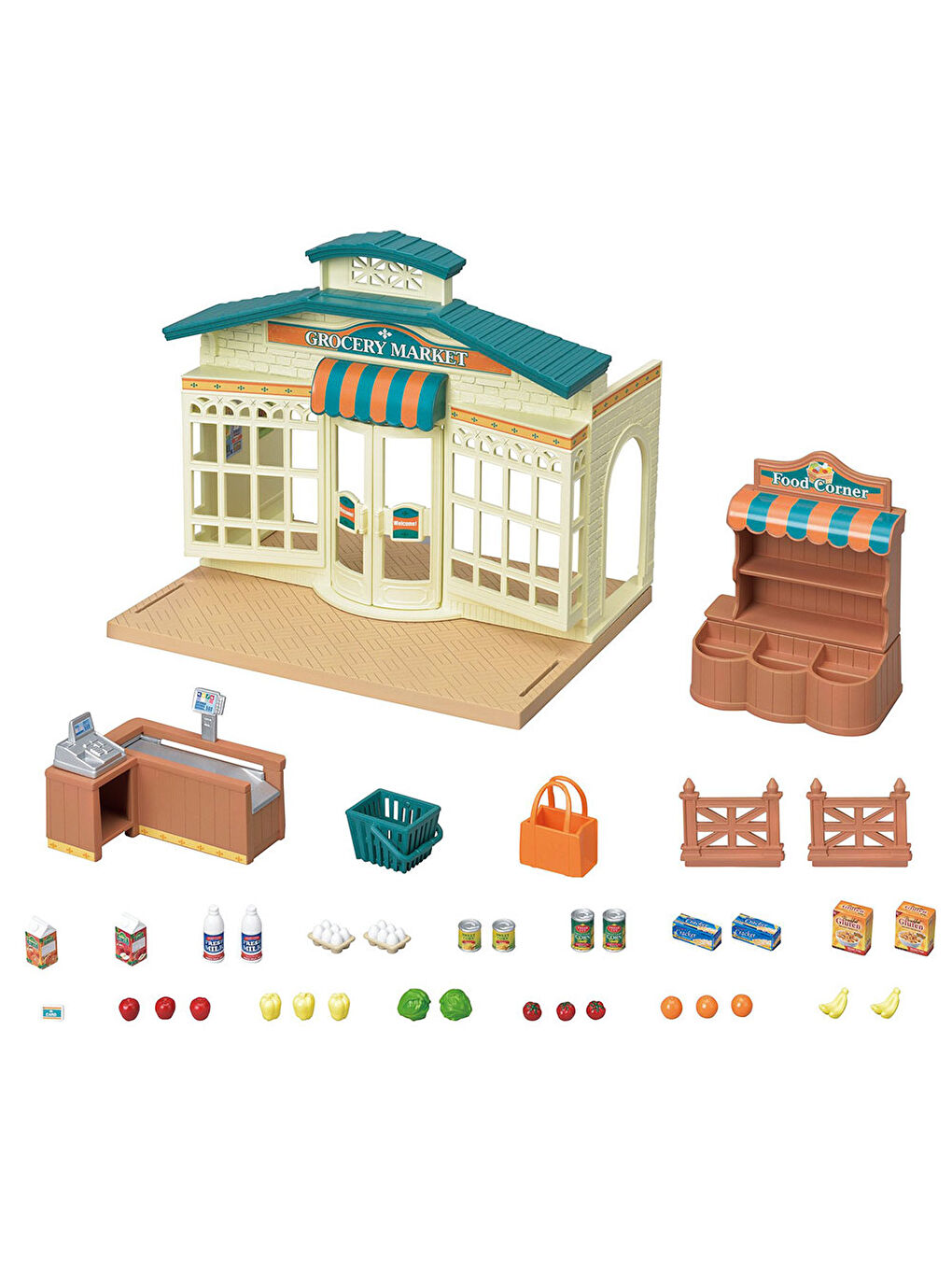 Sylvanian Families Renksiz Market Dükkanı 5315 - 1