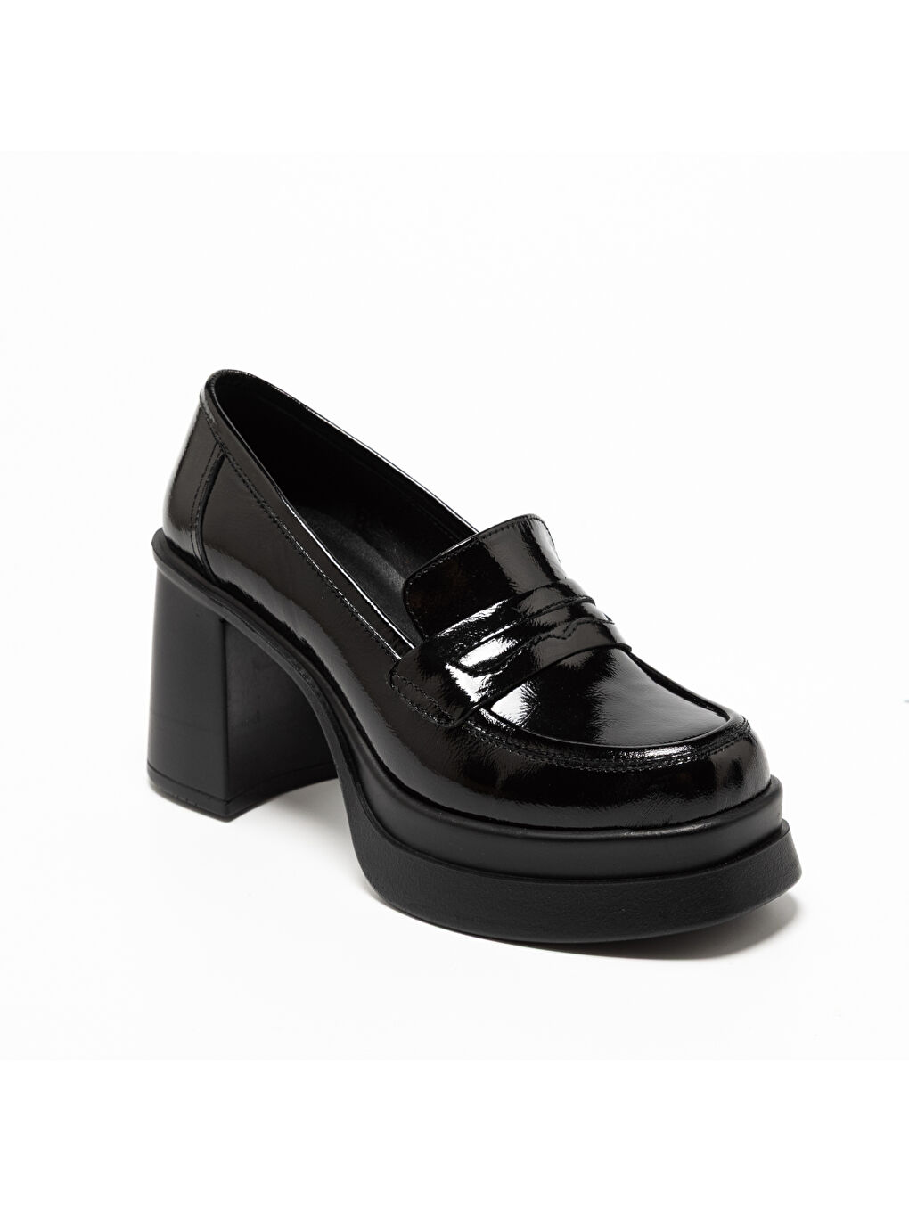 Kadın Oxford ( Klasik) GTN-2405 Siyah Rugan-1