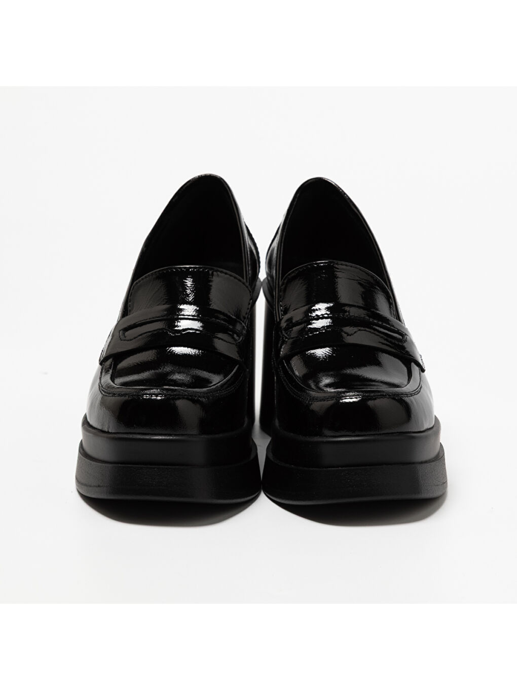 Kadın Oxford ( Klasik) GTN-2405 Siyah Rugan-5