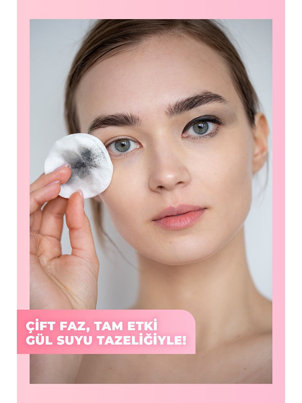 %100 Doğal Gül Suyu Çift Fazlı Makyaj Temizleyici 150 ml-4