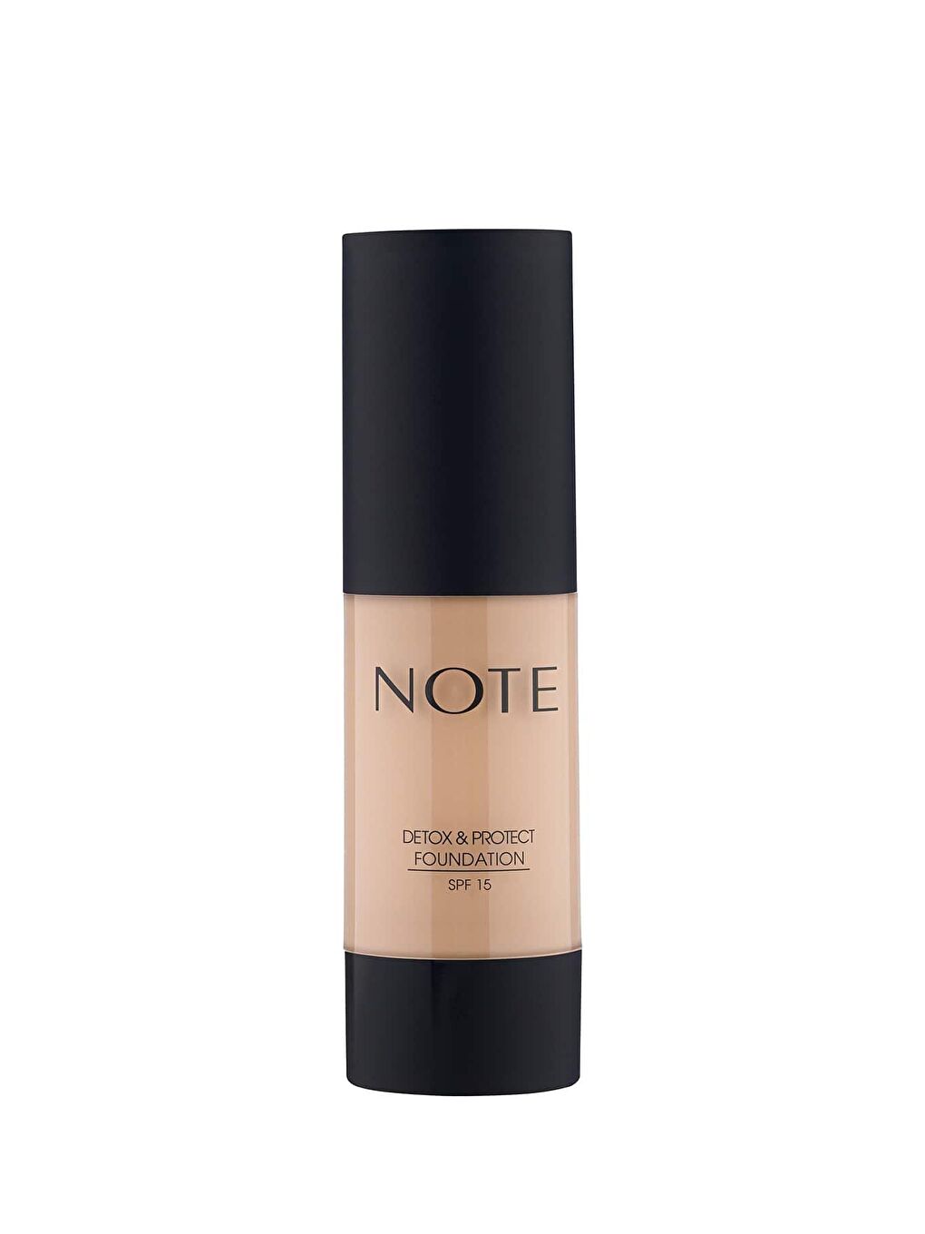 Note Cosmetique Bej Detox & Protect 02 Natural Beige Canlandırıcı Etkili SPF 15 Kapatıcı Fondöten