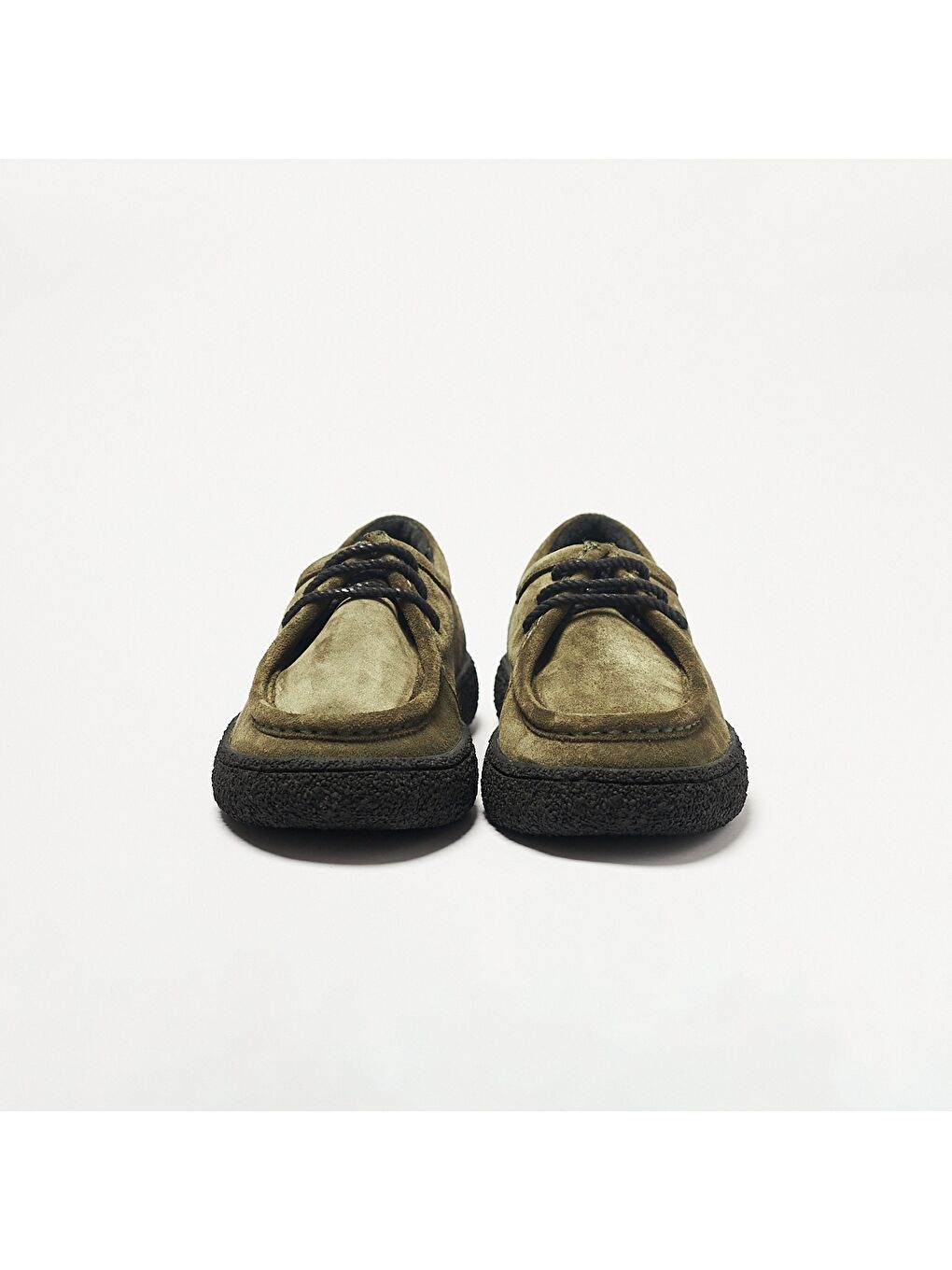 Yeşil Erkek Oxford ( Klasik) OG-2181 1958 Haki Yarma Süet-5