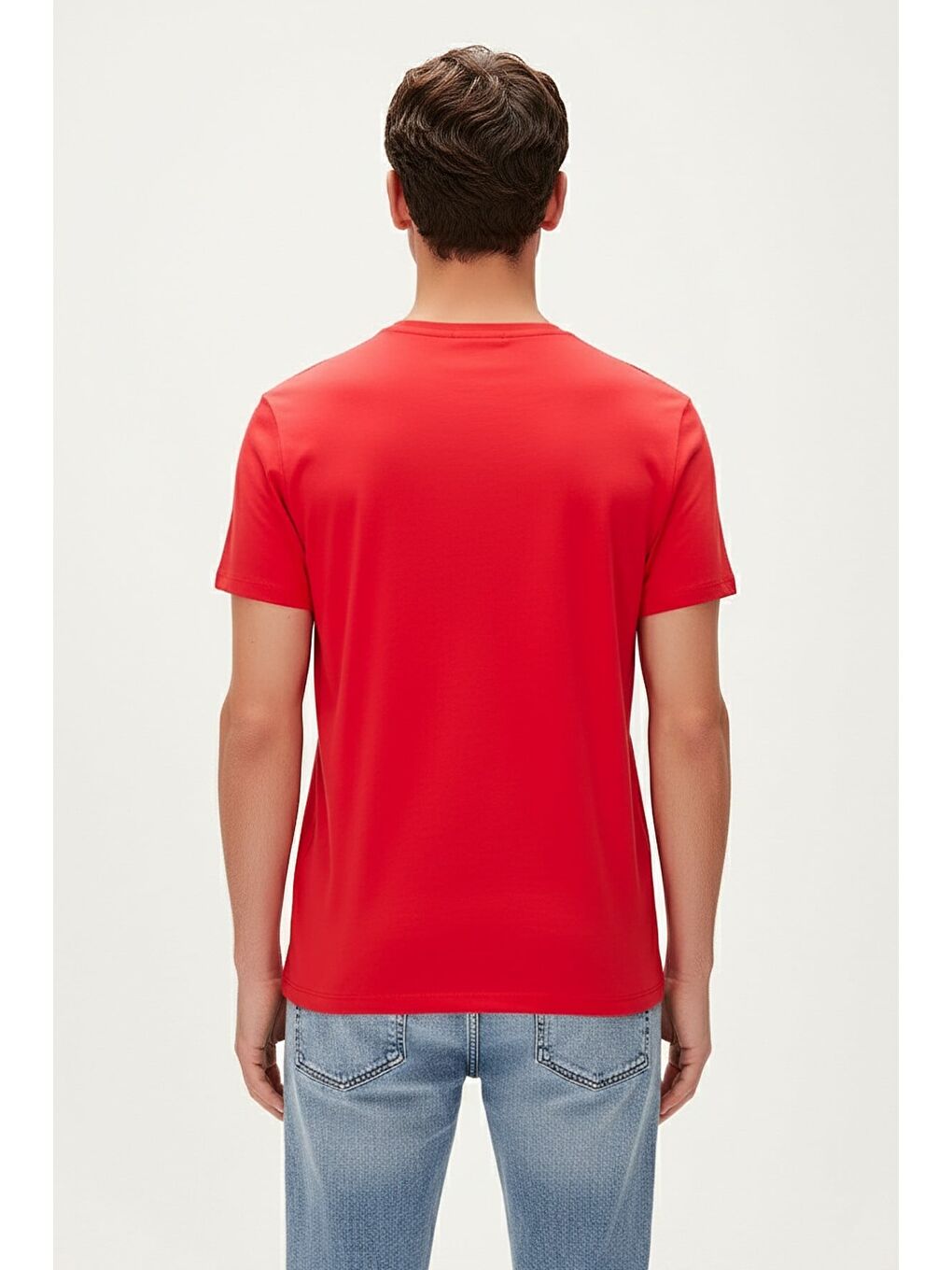 Speak Arty Kırmızı Erkek Baskılı Tişört-2