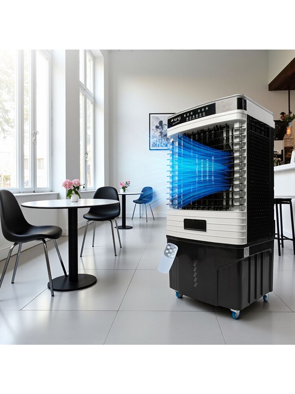 Serinhat 280W Uzaktan Kumandalı 76Lt Geniş Hacimli Evaporatif Hava Soğutucu Kps6103