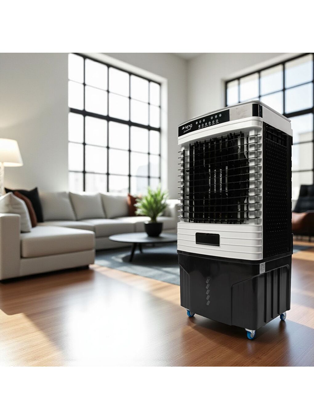 Serinhat 280W Uzaktan Kumandalı 76Lt Geniş Hacimli Evaporatif Hava Soğutucu Kps6103-1