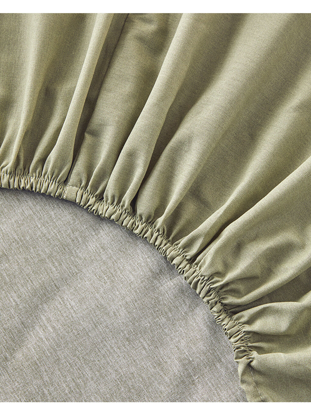 Lierre Pamuklu Ranforce Tek Kişilik Nevresim Takımı 160x220 cm Yeşil-6