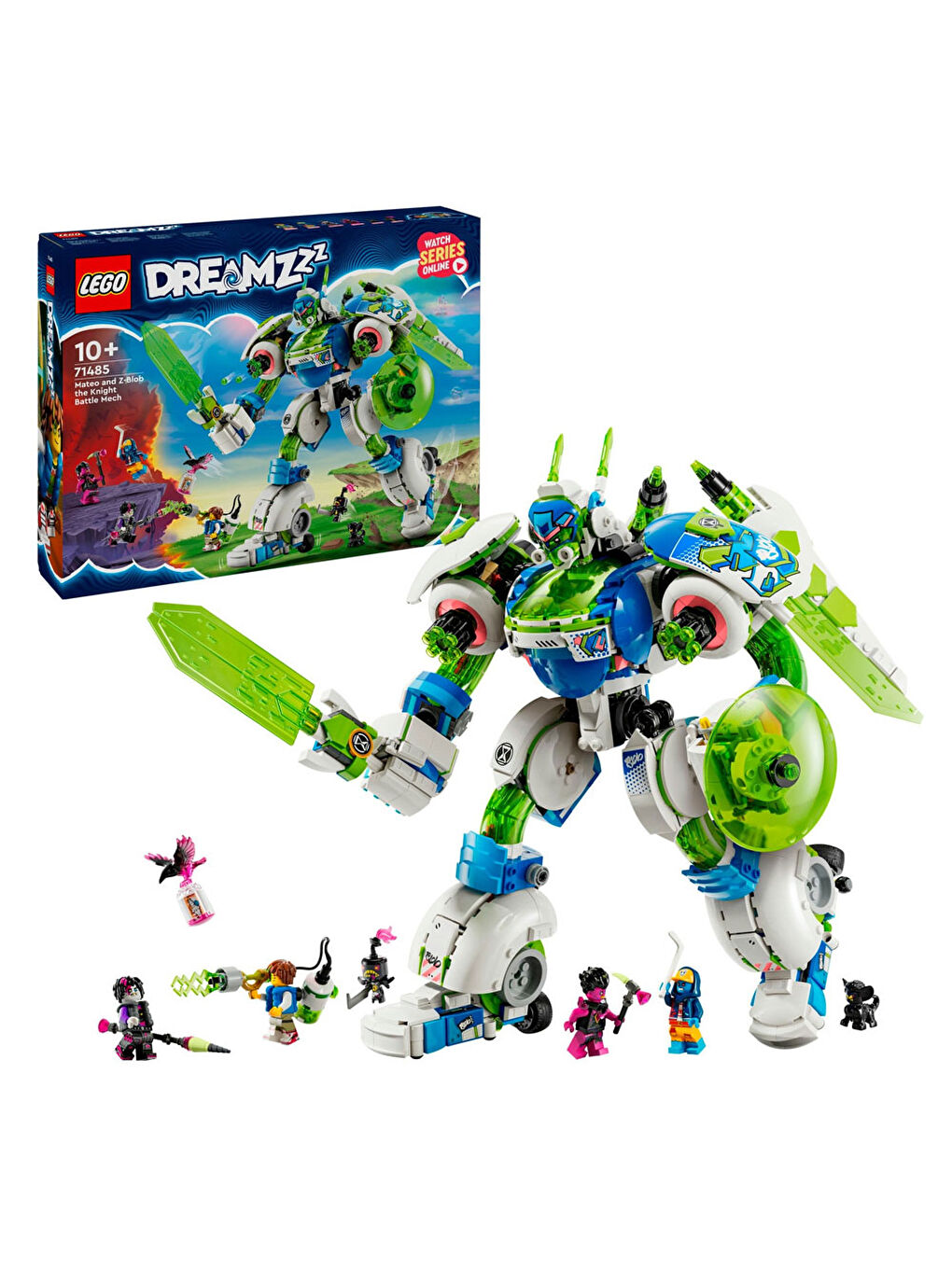 Lego Dreamzzz Mateo ve Şövalye Z Blob Savaş Robotu Oyuncağı 71485