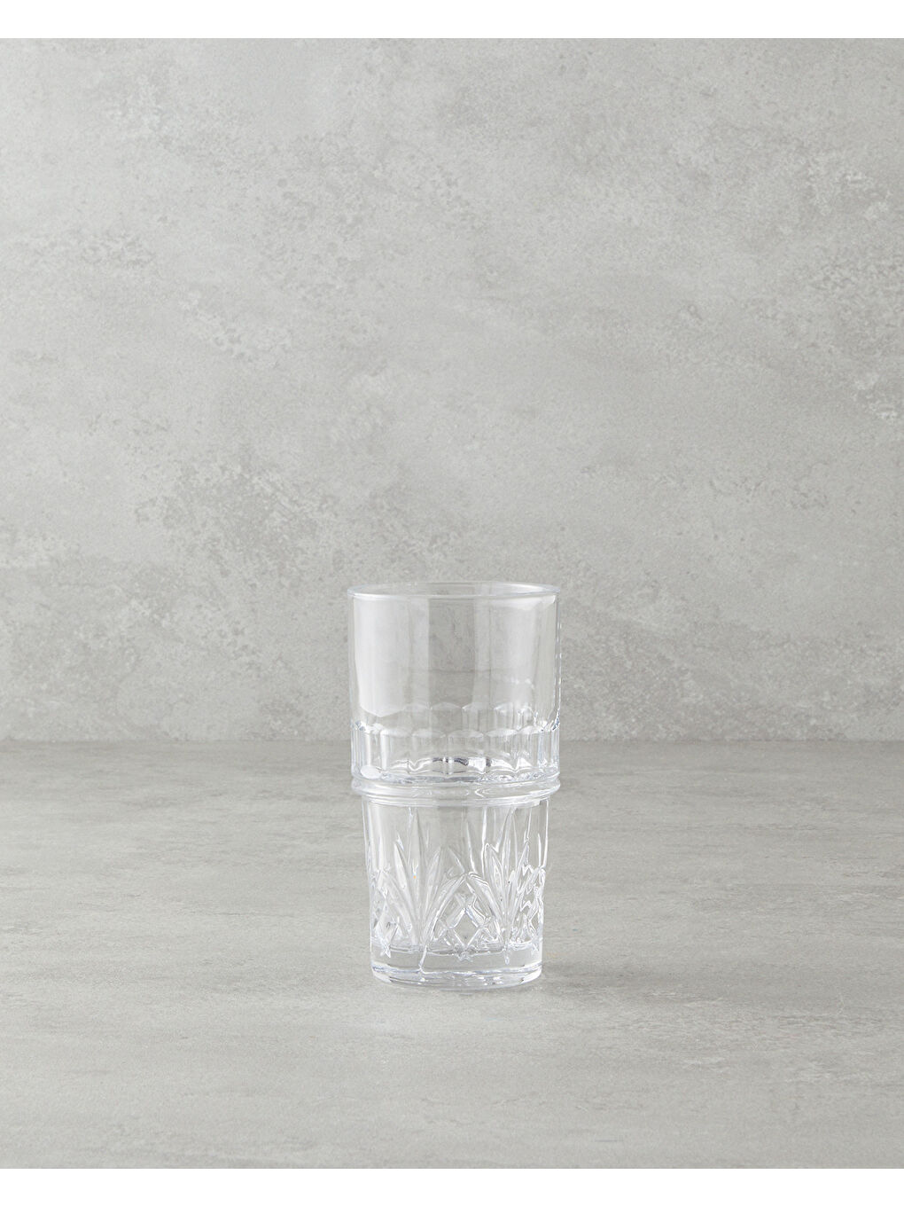 Renksiz Cosmic Cam 4'lü Bardak 310 ml Şeffaf