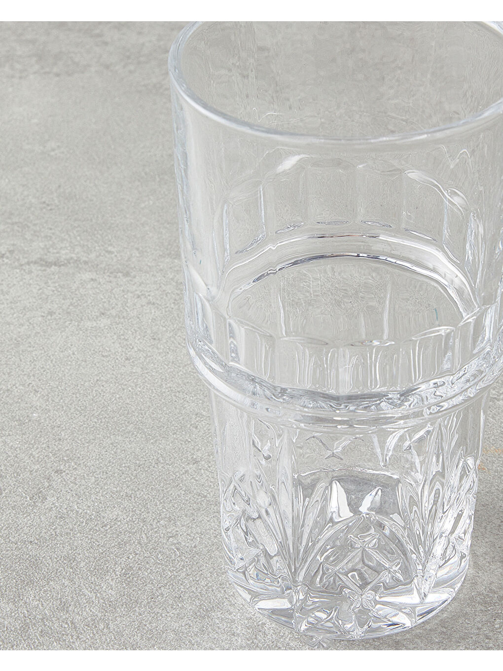 Renksiz Cosmic Cam 4'lü Bardak 310 ml Şeffaf-1