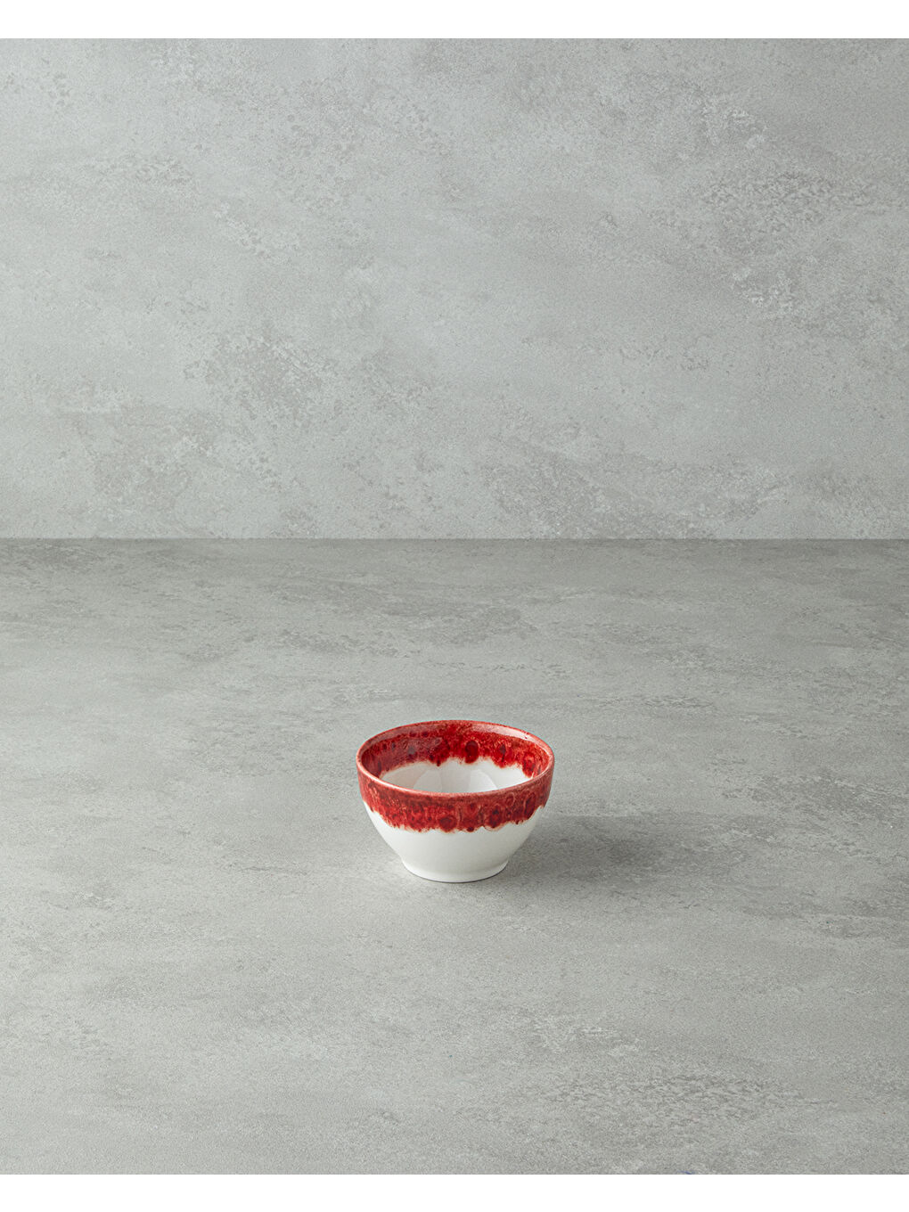 English Home Kirmizi Larry Porselen Kase 10 cm Kırmızı