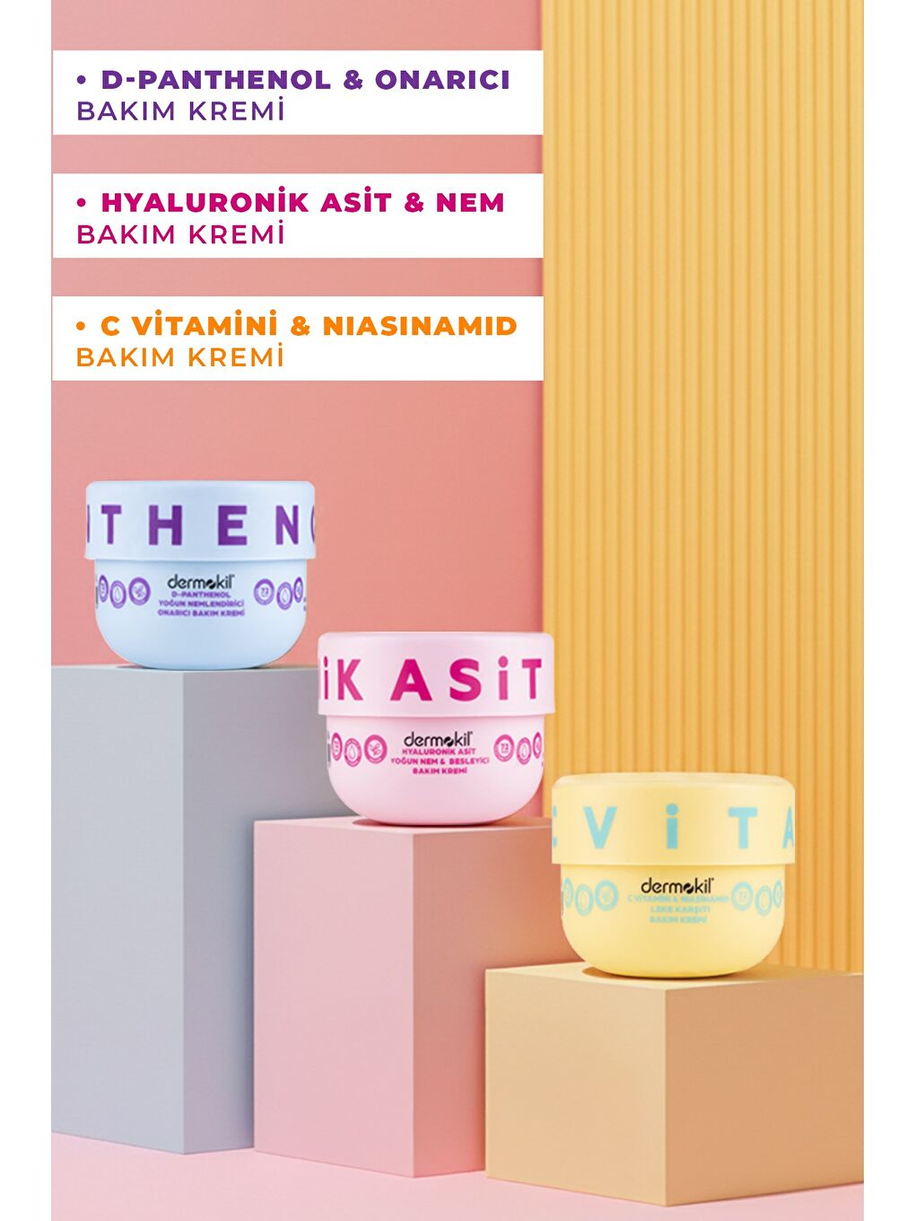 Hyaluronik Asit Yoğun Nem ve Besleyici Bakım Kremi 250 ml-3