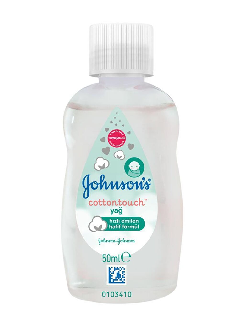 JOHNSON'S Renksiz BABY COTTONTOUCH OIL 50 ML - 1