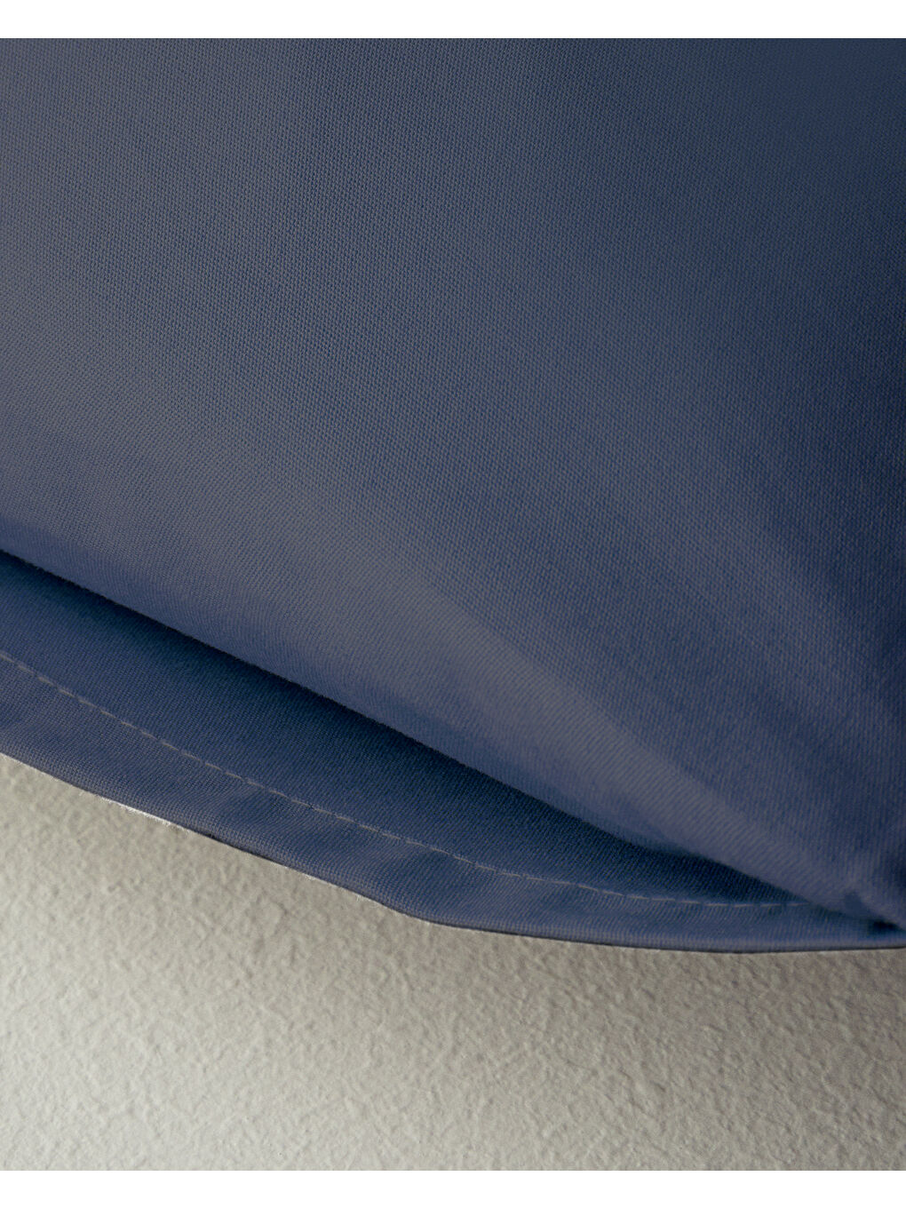 Pure Pamuklu 2'li Yastık Kılıfı 50x70 cm Gece Mavisi-1