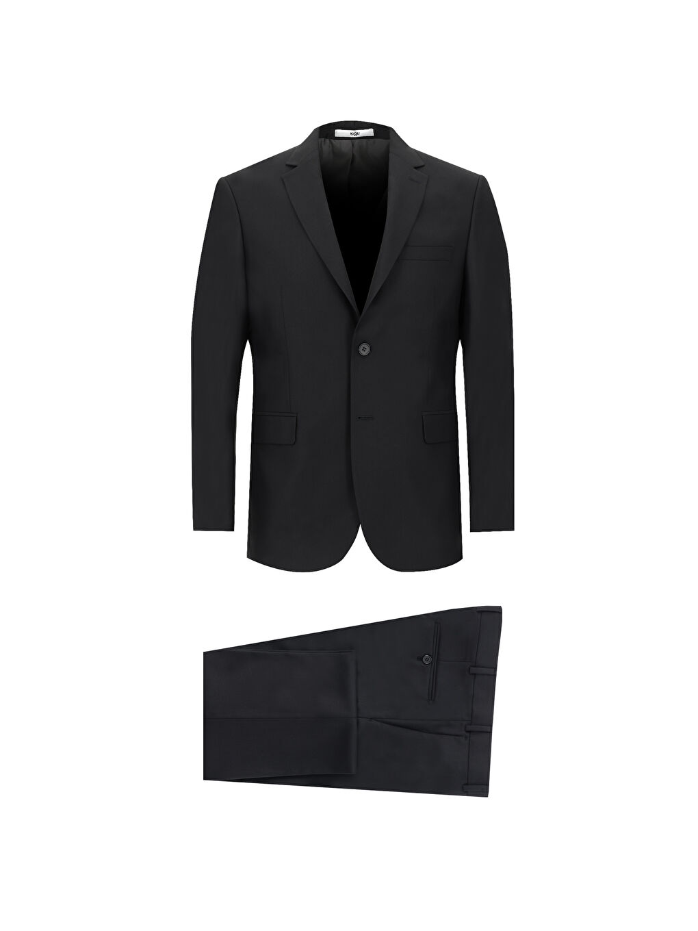 Siyah Slim Fit Dar Kesim Klasik Takım Elbise